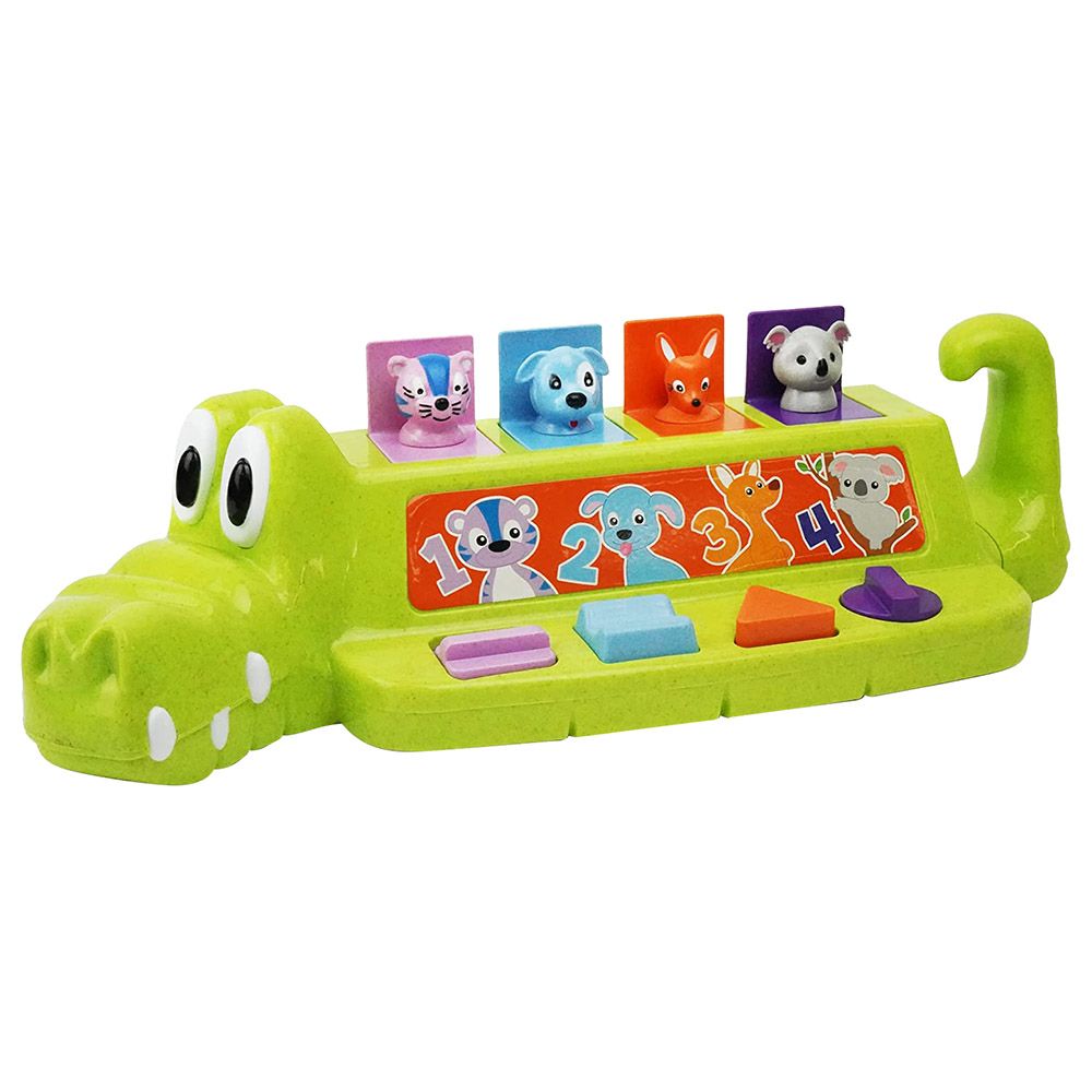 Roo Crew - Alligator Pop Up Interactive Learning Toy