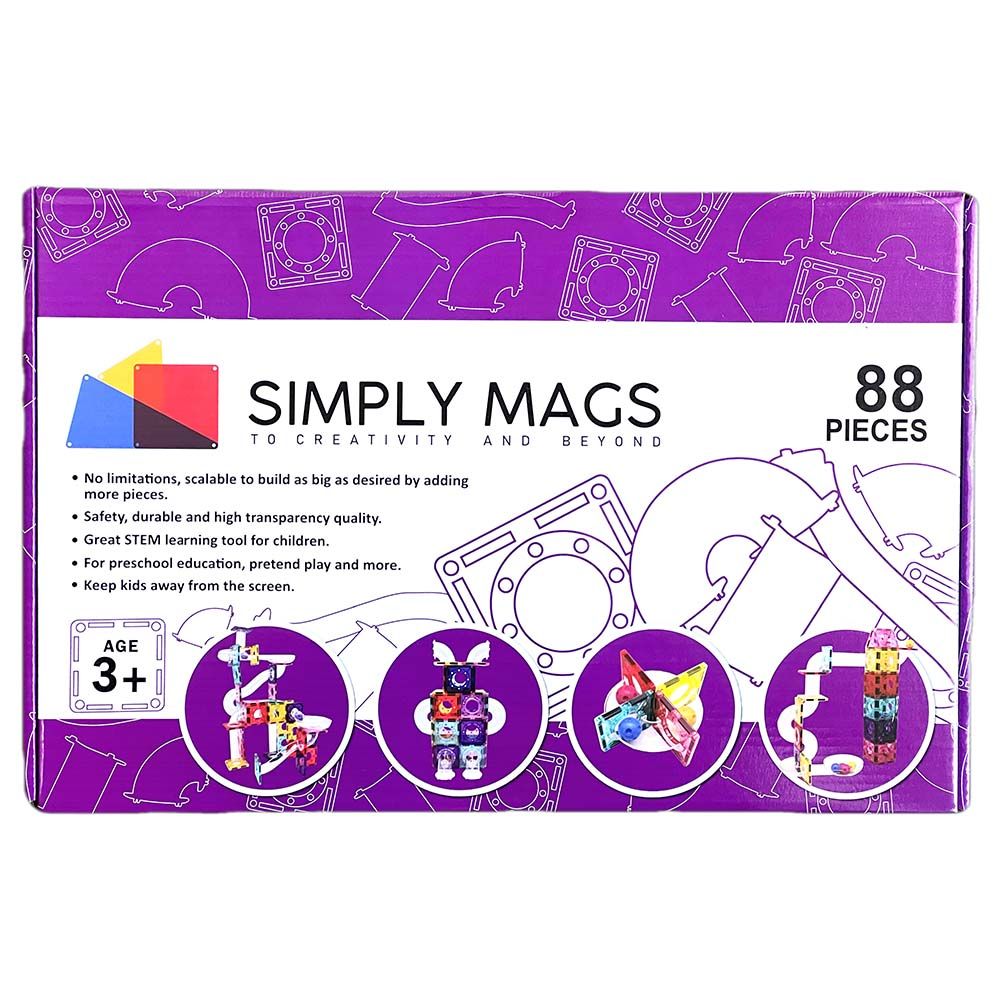 Simply Mags - Magnetic Ball Run 88Pcs