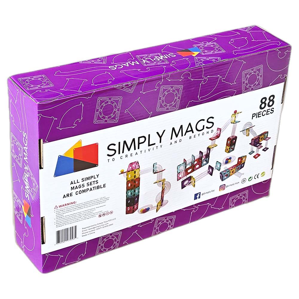 Simply Mags - Magnetic Ball Run 88Pcs