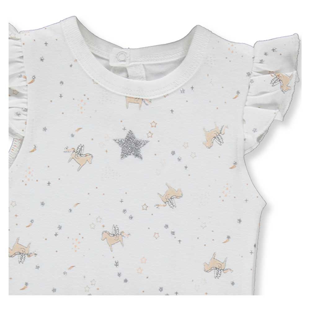 Bebetto - Baby Girl Printed Bodysuit, Leggings & Hairband