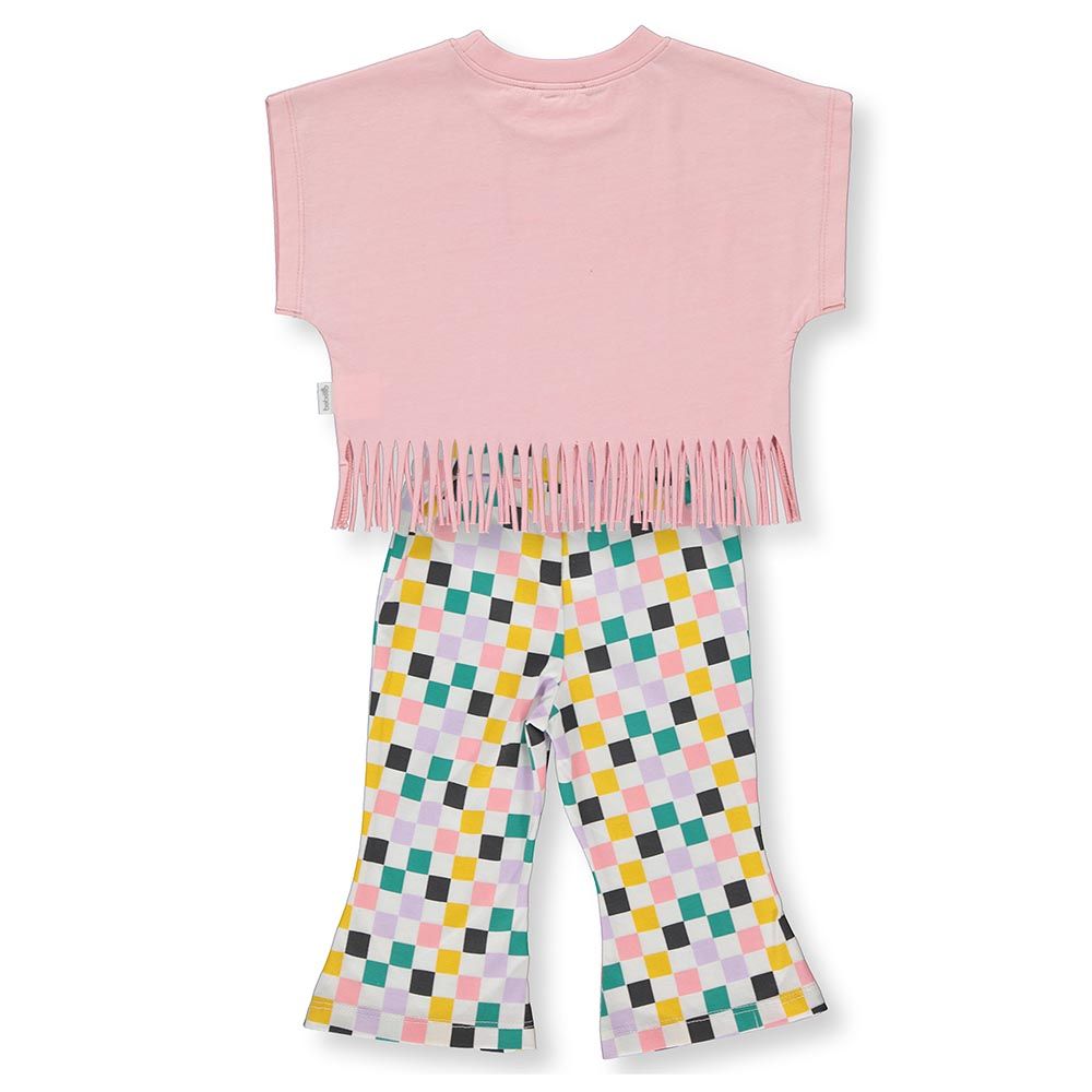 Bebetto - 2pc-Set - Girl Top & Pants - Pink