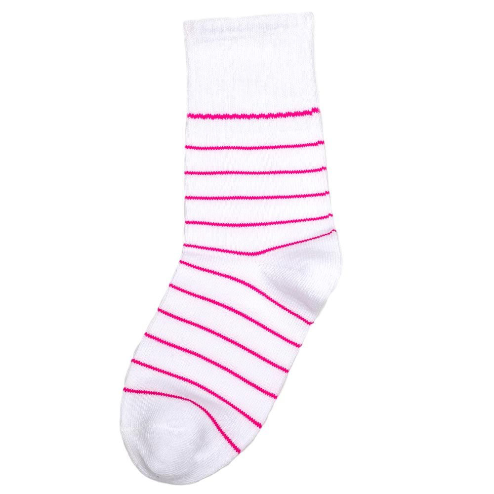 Genius - Girls Crew Socks - Pack Of 3 - White