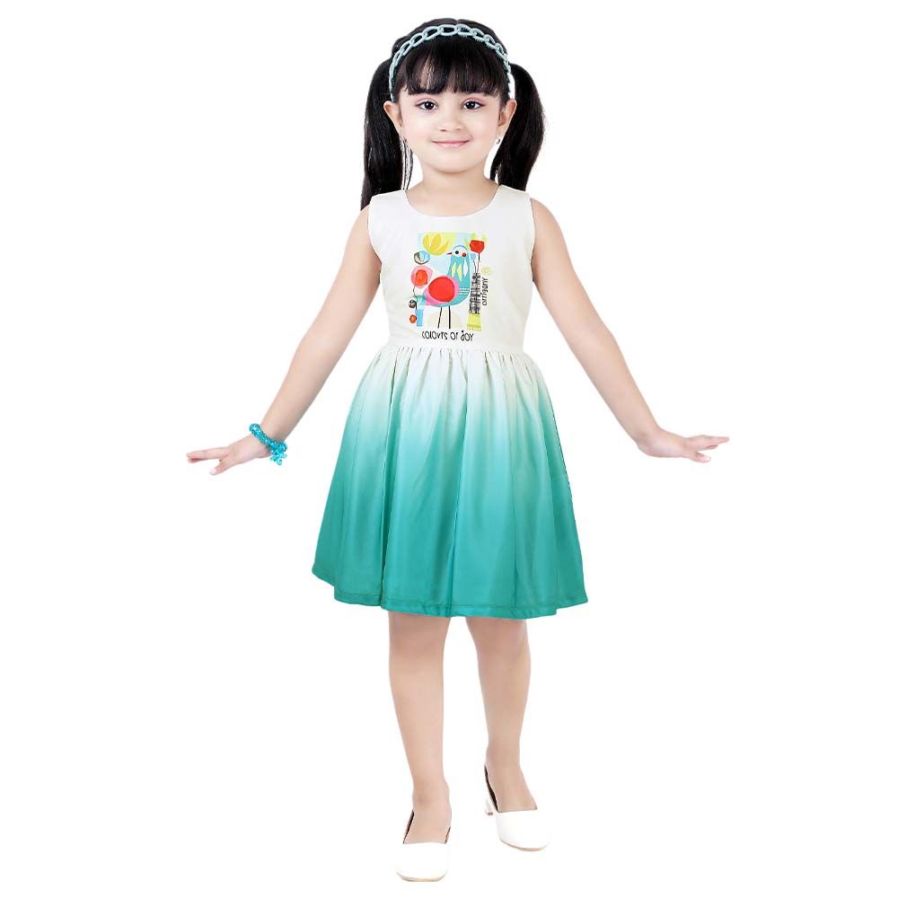 Smart Baby - Baby Girl Dress - Cyan