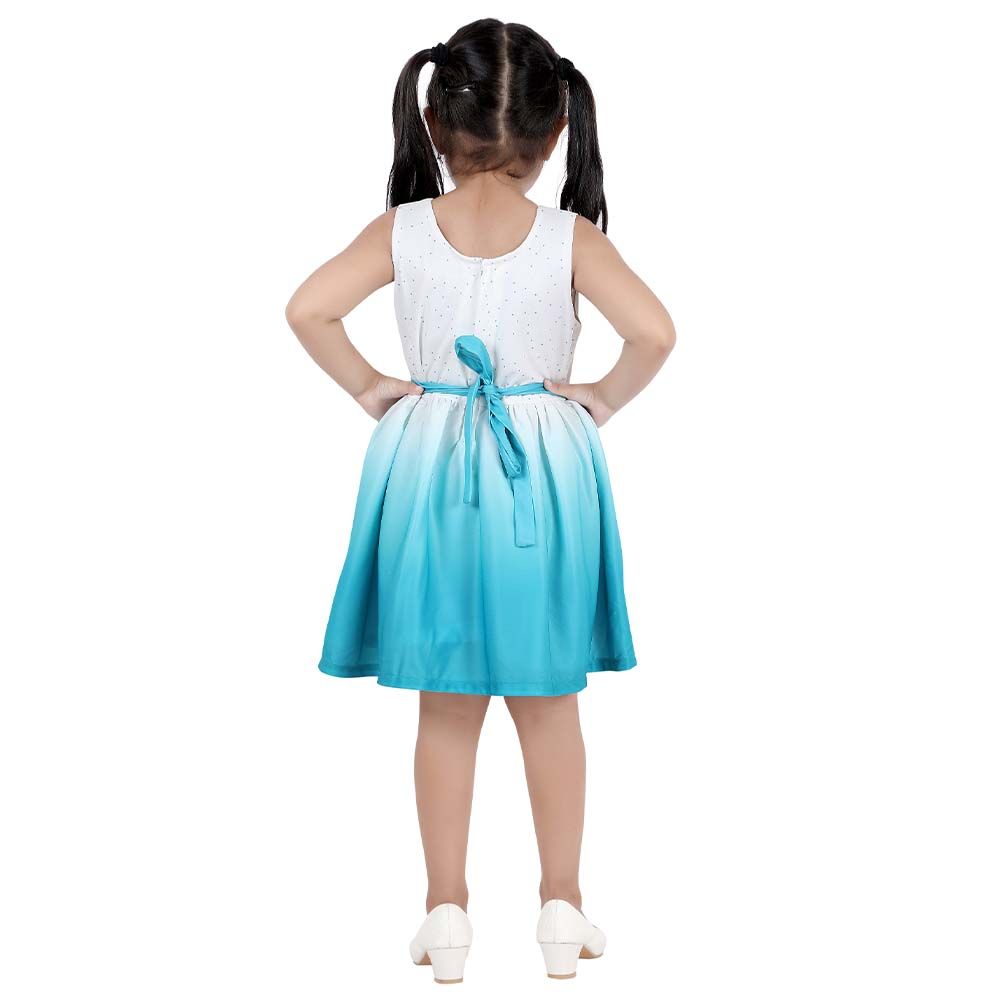 Smart Baby - Baby Girl Dress - Cyan