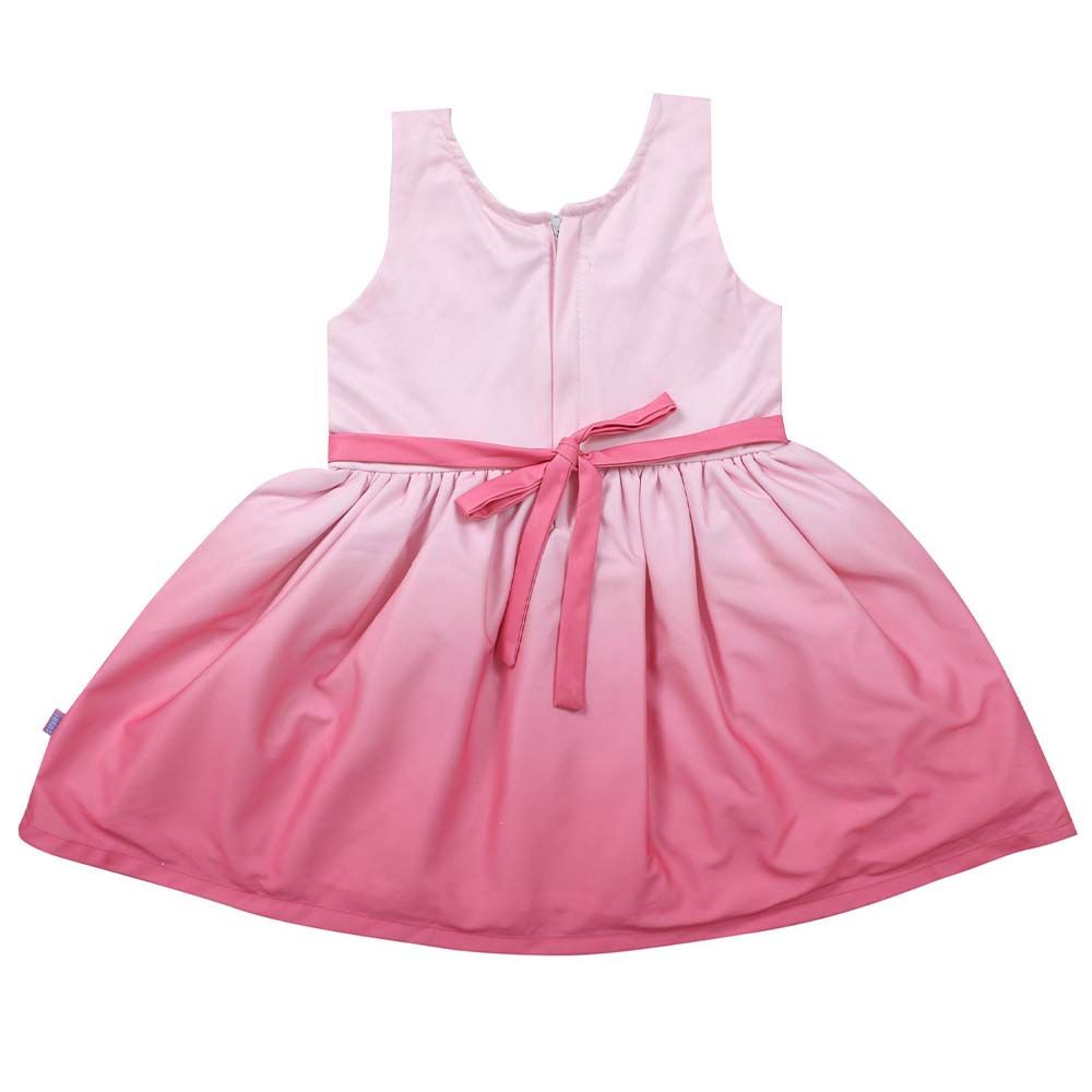 Smart Baby - Baby Girl Sleeveless Dress - Pink