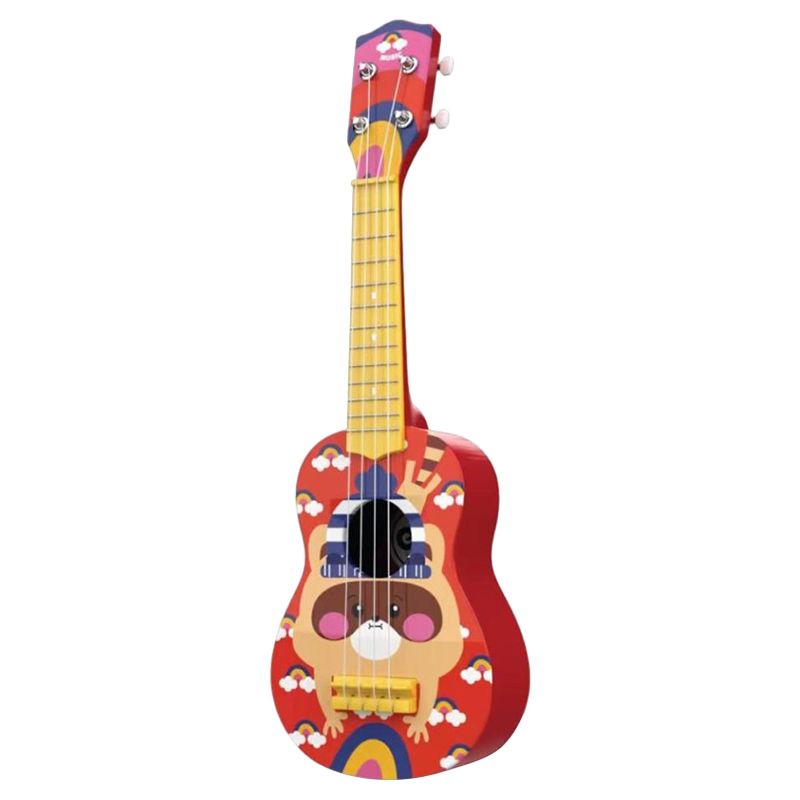 Little Learners - Rainbow Printed Ukelele - 21-Inch - Red (Exclusive)