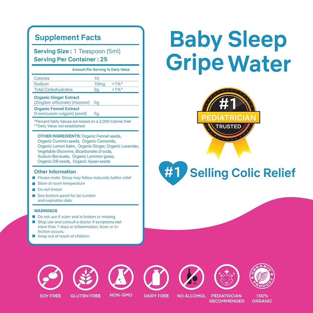 Secrets Of Tea - Babies Magic T Gripe Water - Pack Of 2 - 100ml