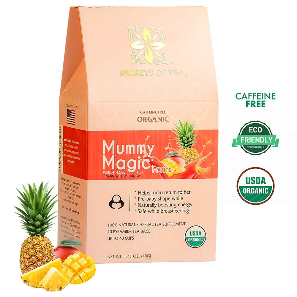 Secrets Of Tea - Mummy Magic Weight Loss Fruit Tea - 40G