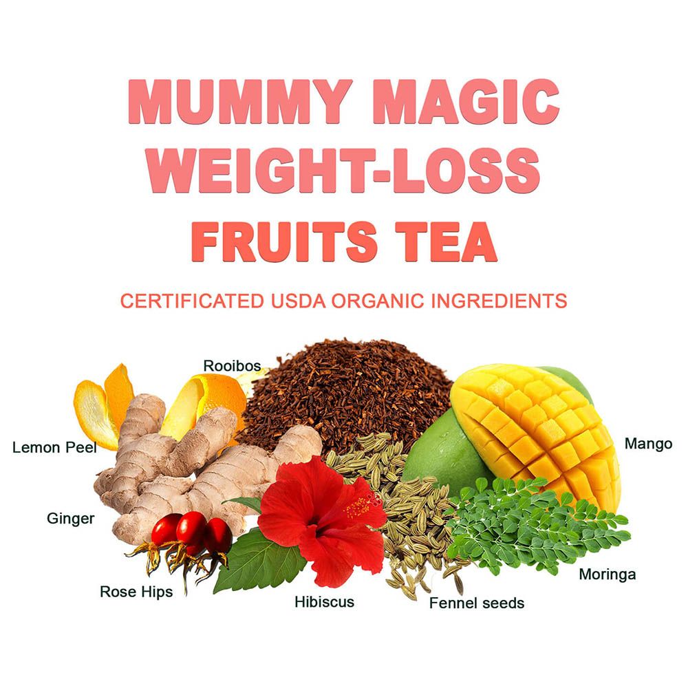 Secrets Of Tea - Mummy Magic Weight Loss Fruit Tea - 40G