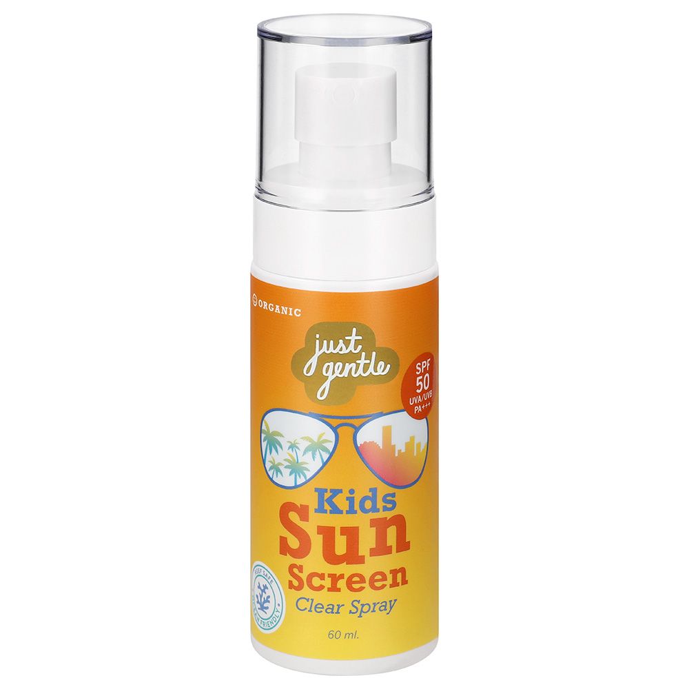 Just Gentle - Kids Clear Spray SPF 50 PA+++ Reef Safe Sunscreen