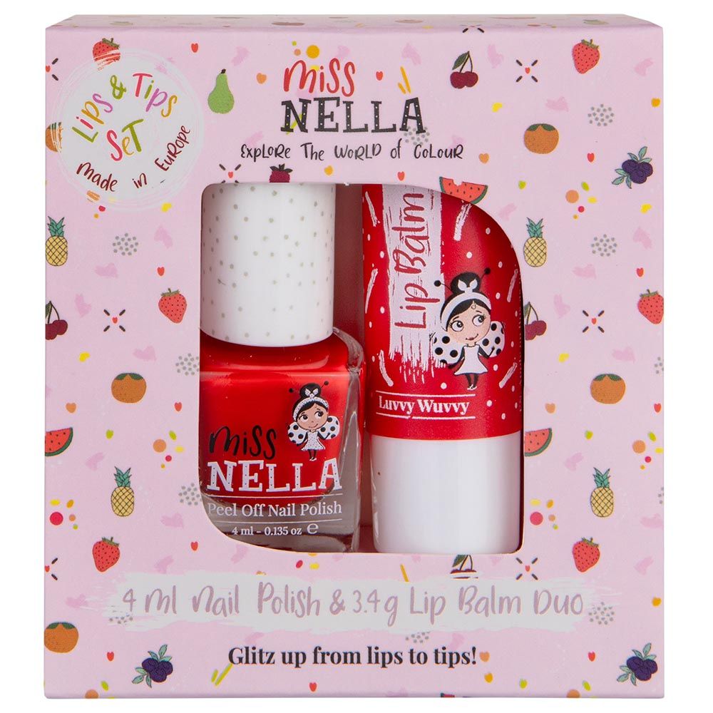 Miss Nella - Luvvy Wuvvy Lip Balm & Nail Polish