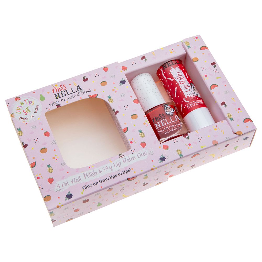 Miss Nella - Luvvy Wuvvy Lip Balm & Nail Polish