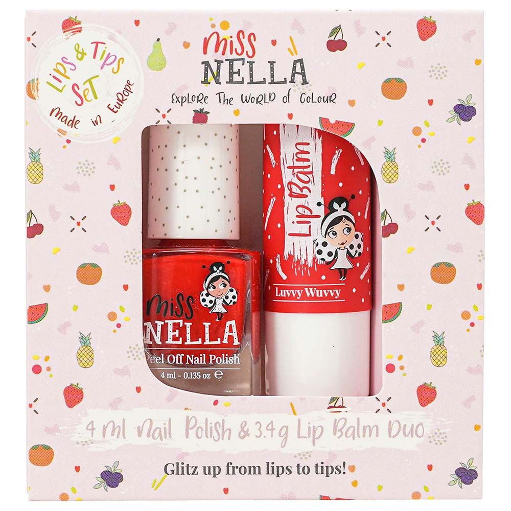 Miss Nella - Luvvy Wuvvy Lip Balm & Nail Polish