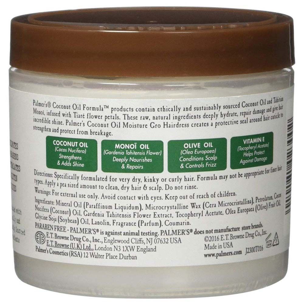 Palmer's - Hair Care Coconut Oil Formula Jar 150g