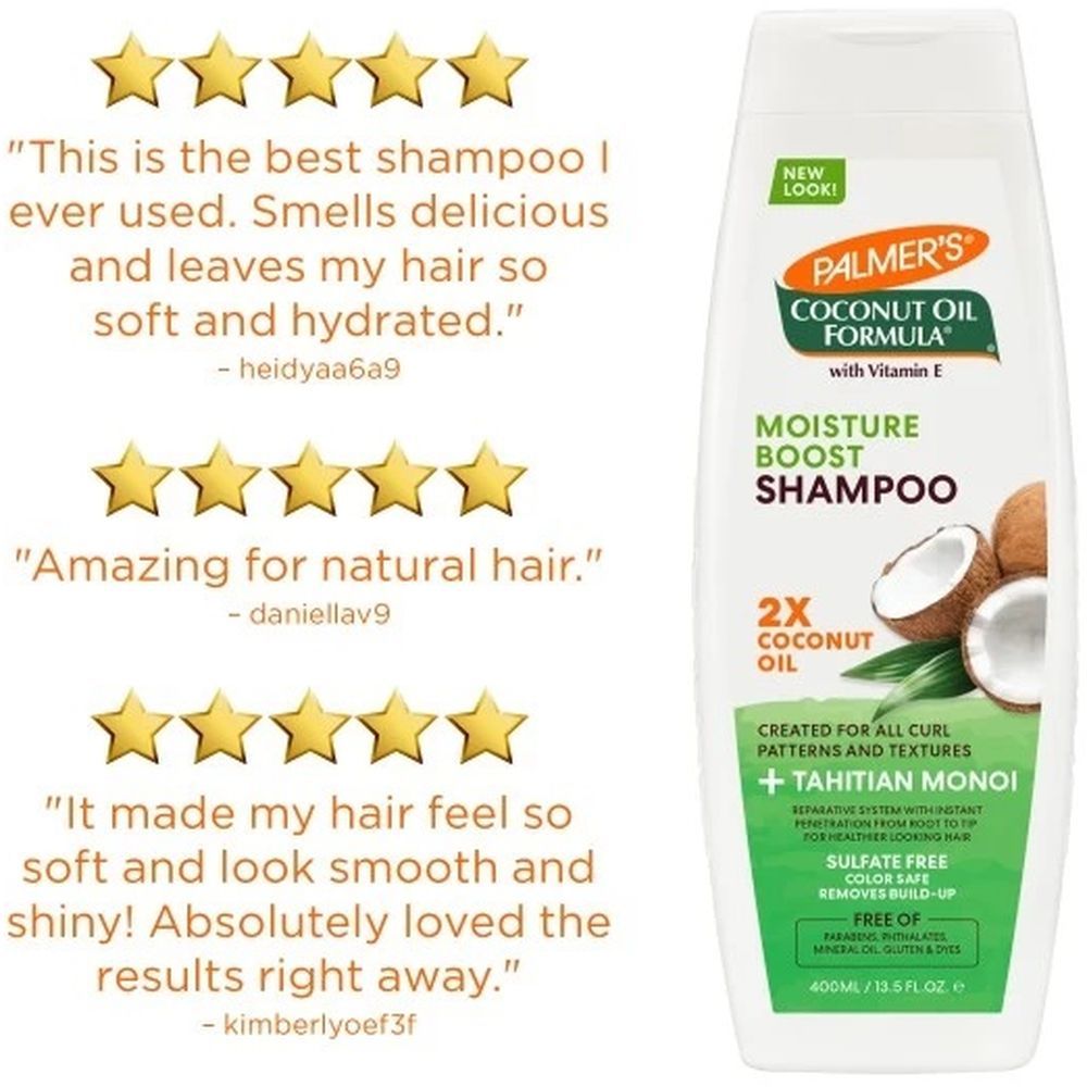 Palmer's - Coconut Oil Formula Moisture Boost Shampoo 400ml