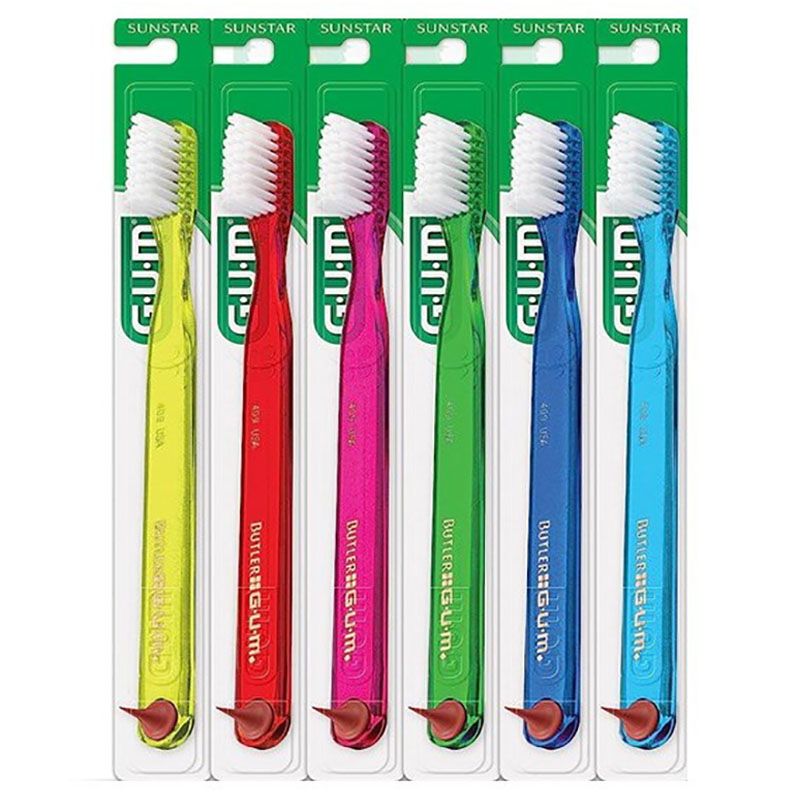 Gum - Classic Soft Toothbrush - 6pcs