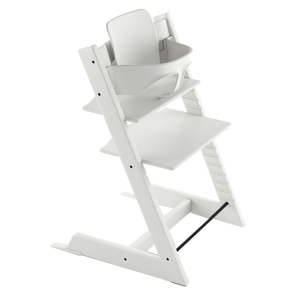 Stokke - Tripp Trapp Wooden Feeding Chair - White