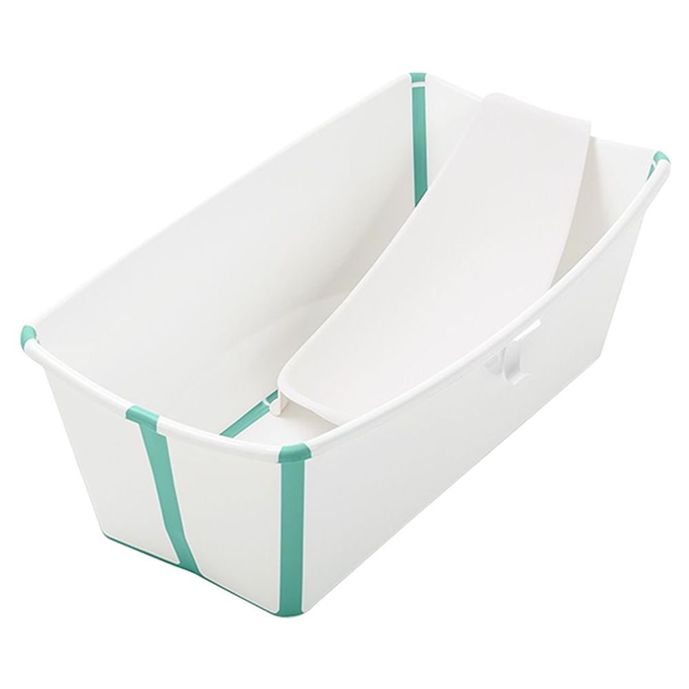 Stokke - Flexibath V2 Bundle Bath Tub - White Aqua