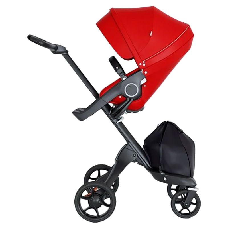 Stokke Xplory V6 - Black Handle - Red