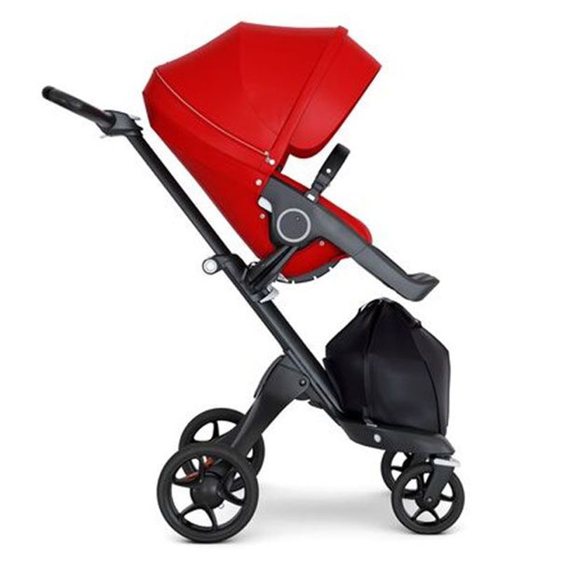 Stokke Xplory V6 - Black Handle - Red