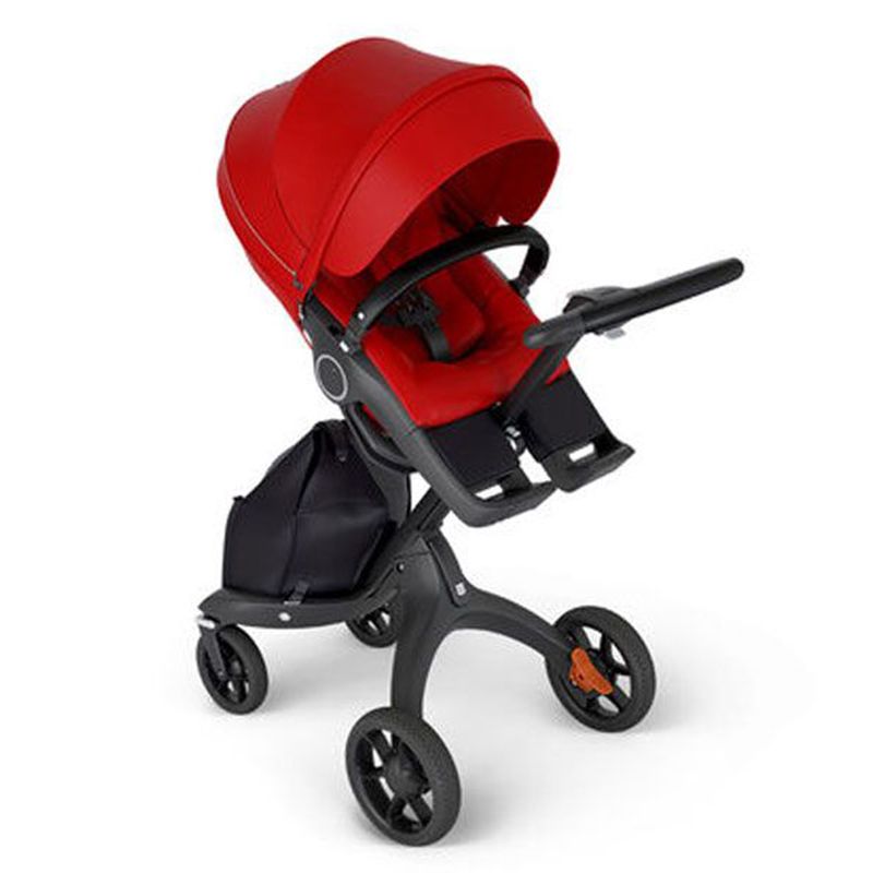 Stokke Xplory V6 - Black Handle - Red