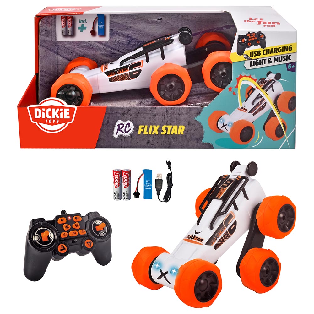 Dickie Remote Control Flix Star Car Buy at Best Price from Mumzworld United Arab Emirates