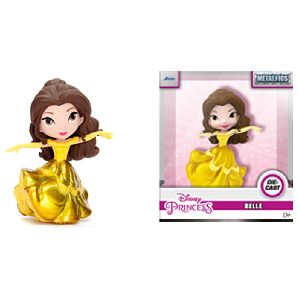 Jada - Disney Princess Gold Gown Belle Figure - 4-inch