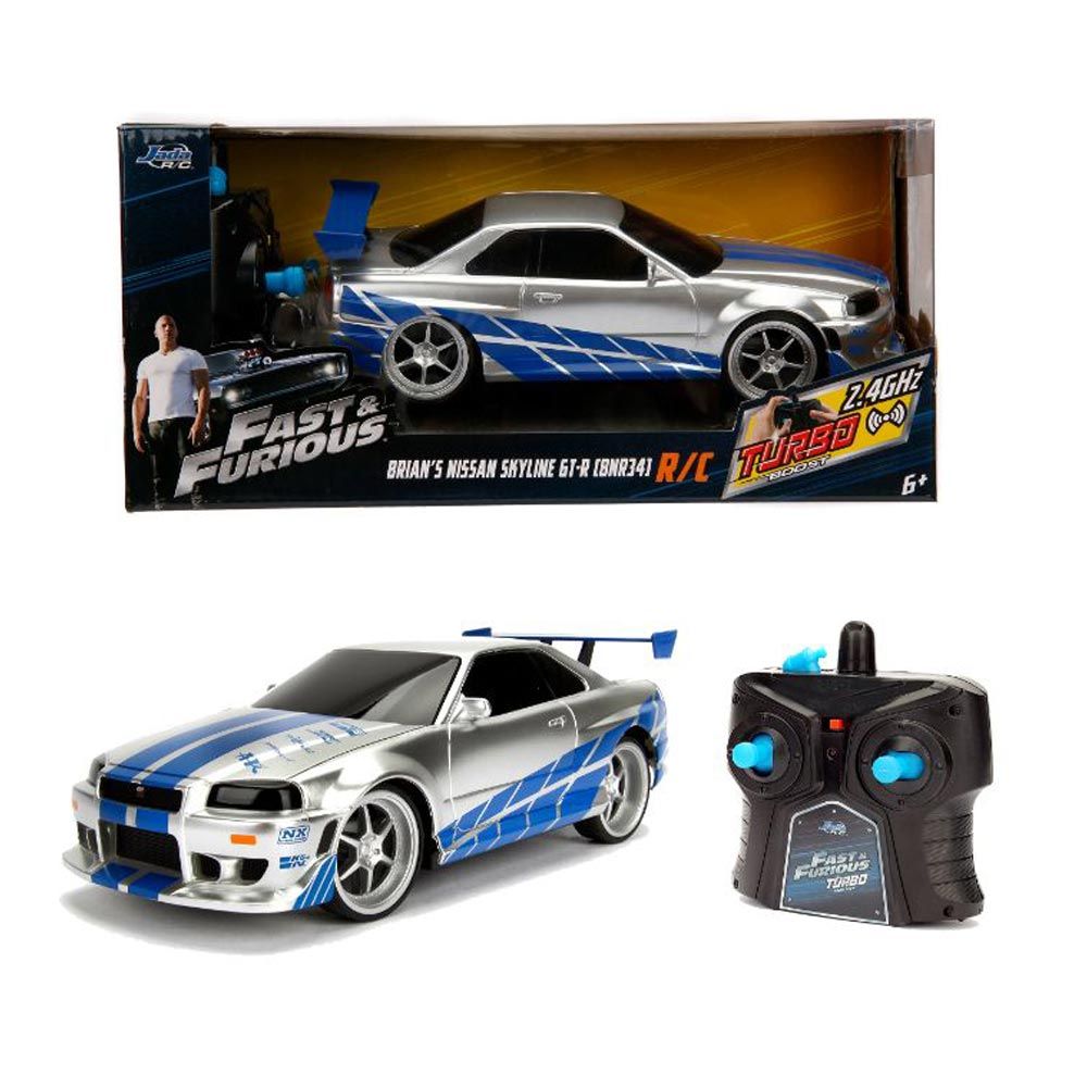 Jada - Fast & Furious R/C Nissan Skyline GTR 1:24