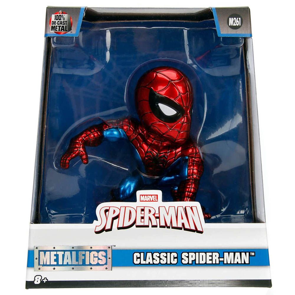 Jada - 4-inch Marvel Classic Spiderman Figure