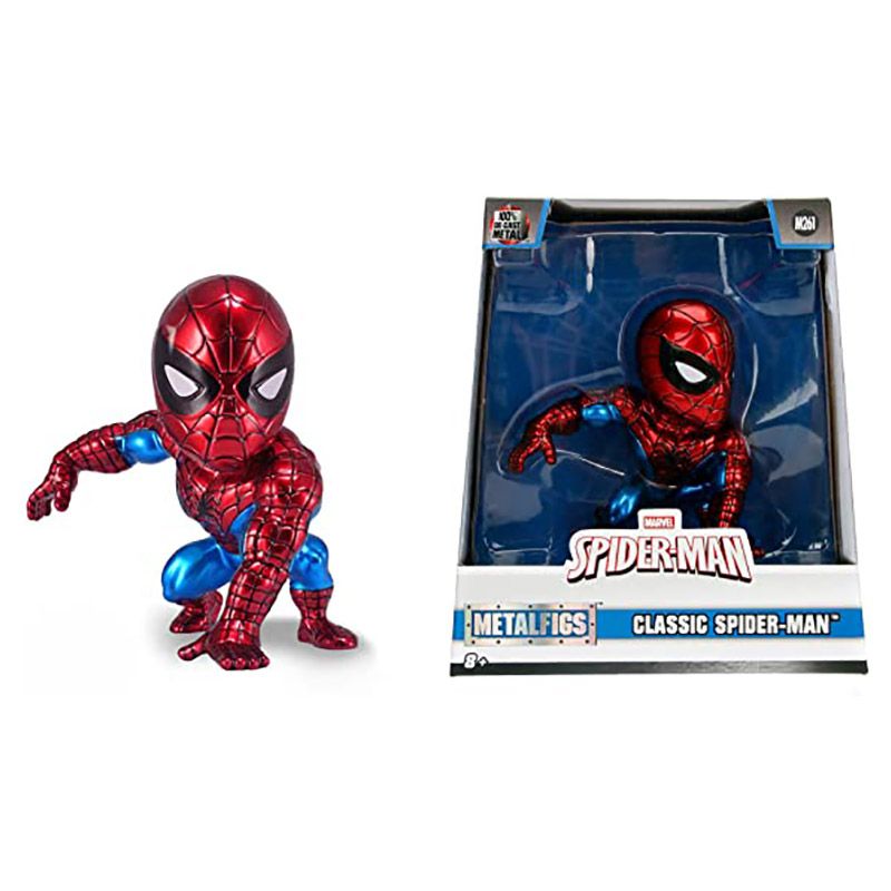 Jada - 4-inch Marvel Classic Spiderman Figure