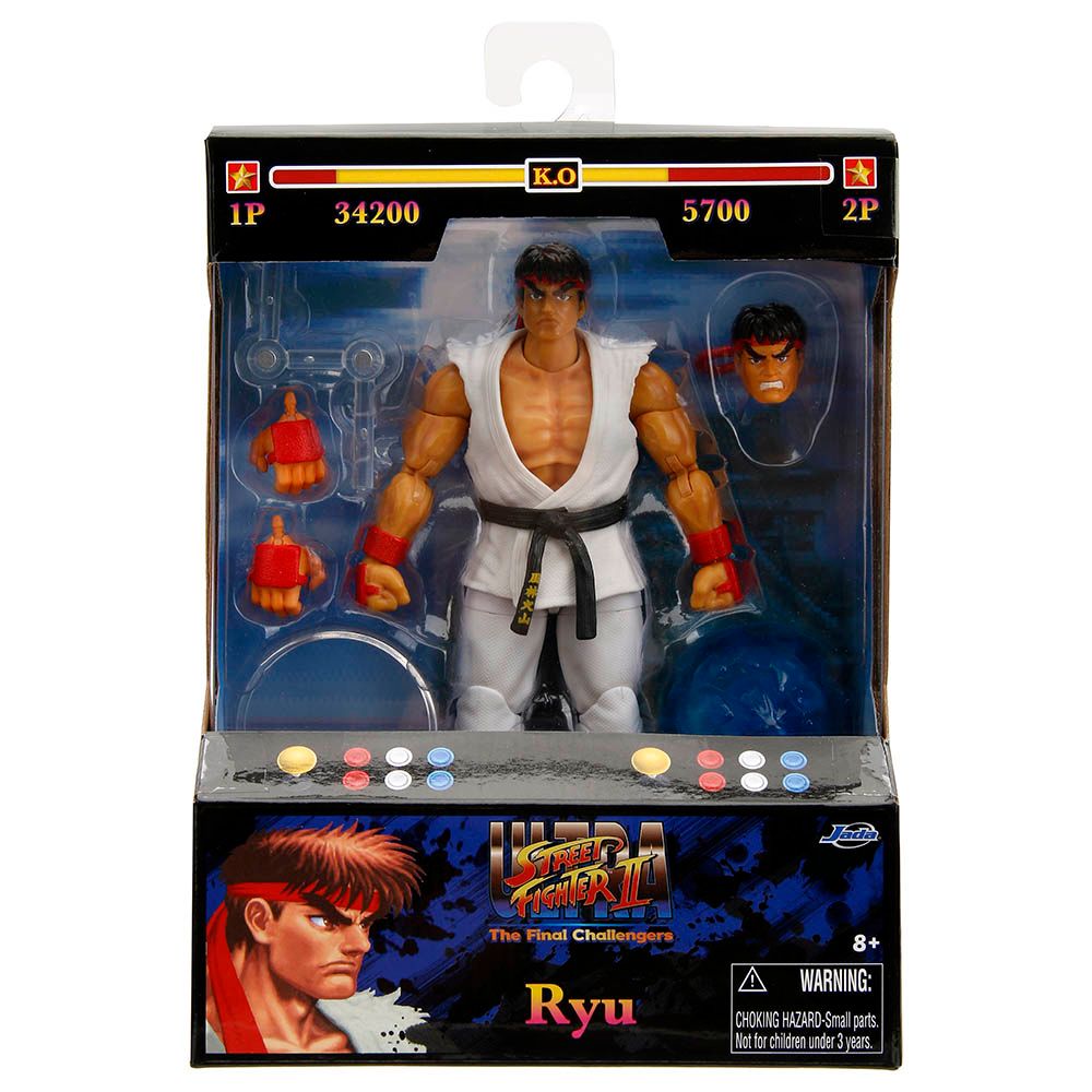 Jada - Street Fighter Ii Ryu Figure - 6-Inch