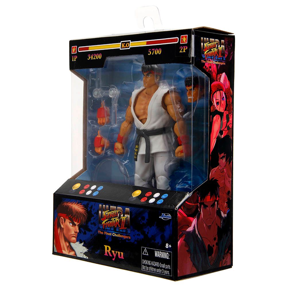 Jada - Street Fighter Ii Ryu Figure - 6-Inch