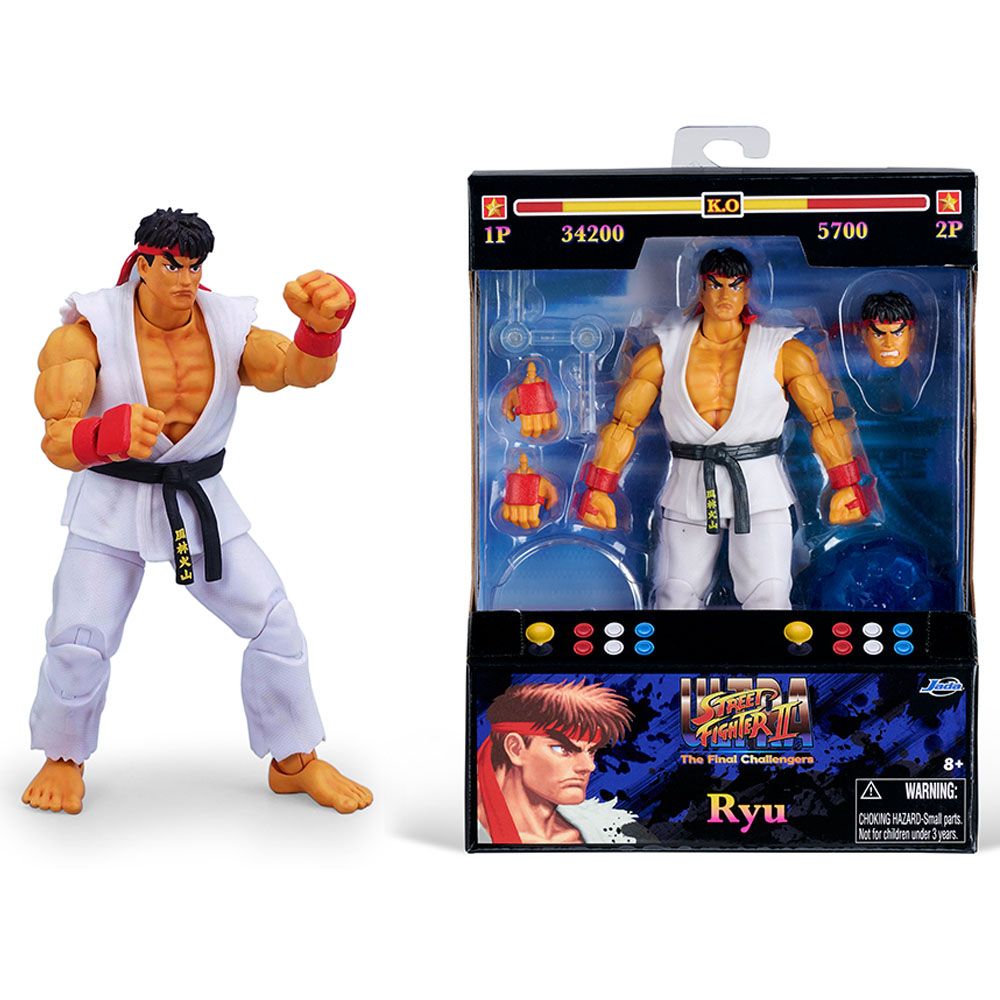 Jada - Street Fighter Ii Ryu Figure - 6-Inch