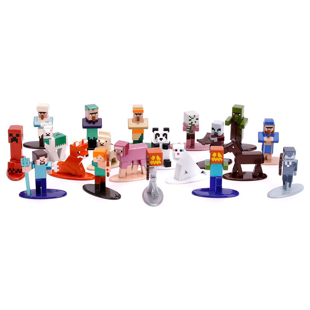 Jada - Minecraft Figures - 20pcs - 1.65 Inch