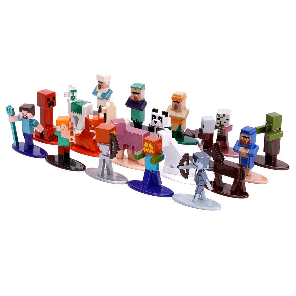 Jada - Minecraft Figures - 20pcs - 1.65 Inch