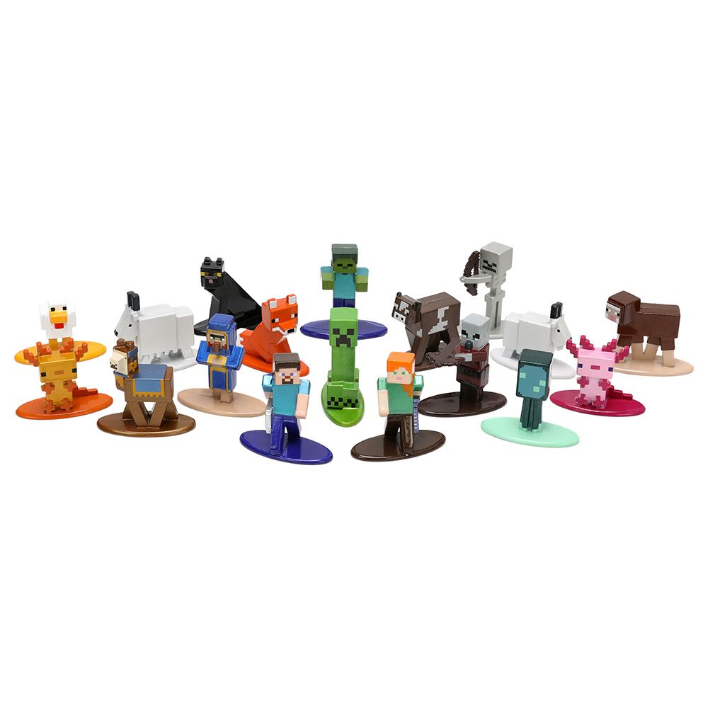 Jada - Minecraft Nano Figures Wave 8 - 18pcs