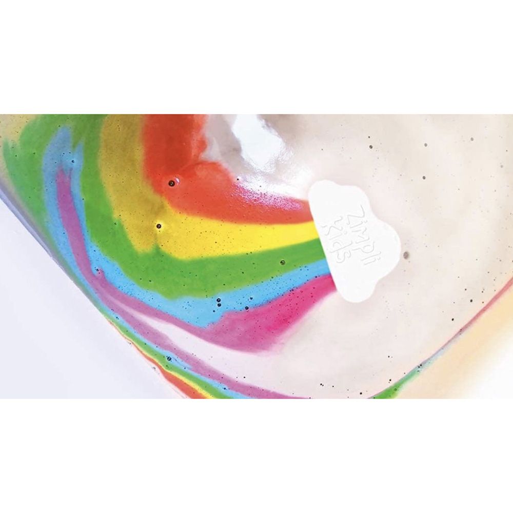 Zimpli Kids - Baff Bomb White Cloud Rainbow Effect