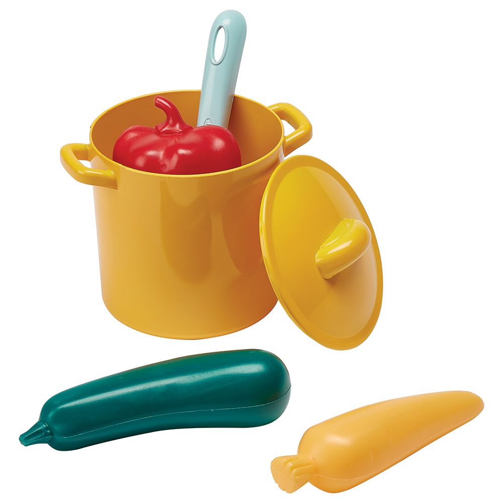 Ecoiffier - Cooking Pots & Traditions Vert Azur Playset - 20pcs