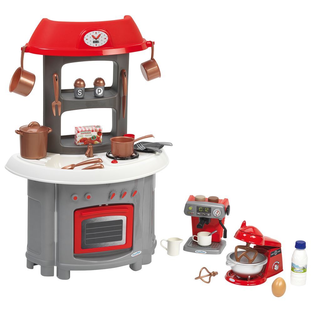 Ecoiffier - 100% Chef 3-in-1 Kitchen Set