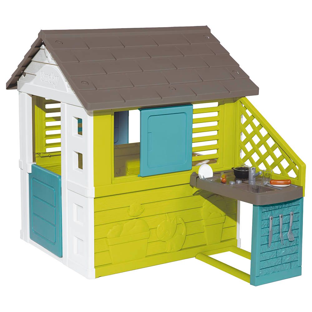 Smoby - Playhouse Pretty House w/ Kitchen