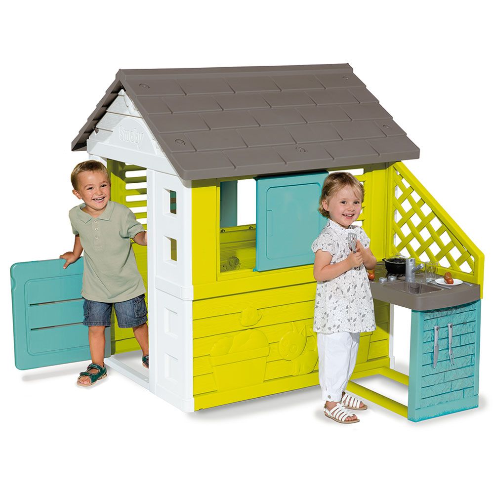 Smoby - Playhouse Pretty House w/ Kitchen