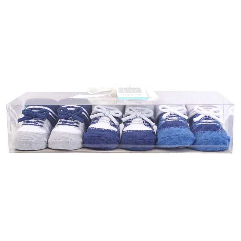 Hudson Childrenswear - Socks Boxed Giftset - Blue Sneaker