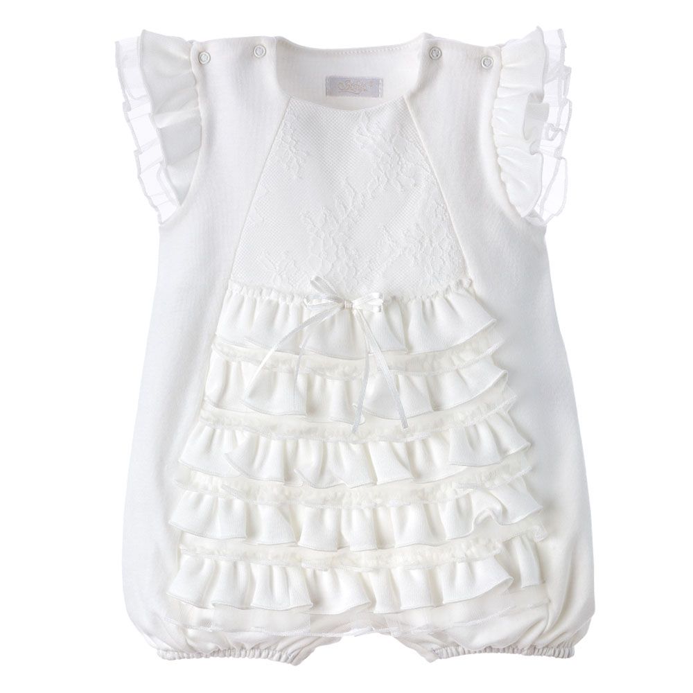 Sofija - Shorty Babygrow Pamela - Ivory