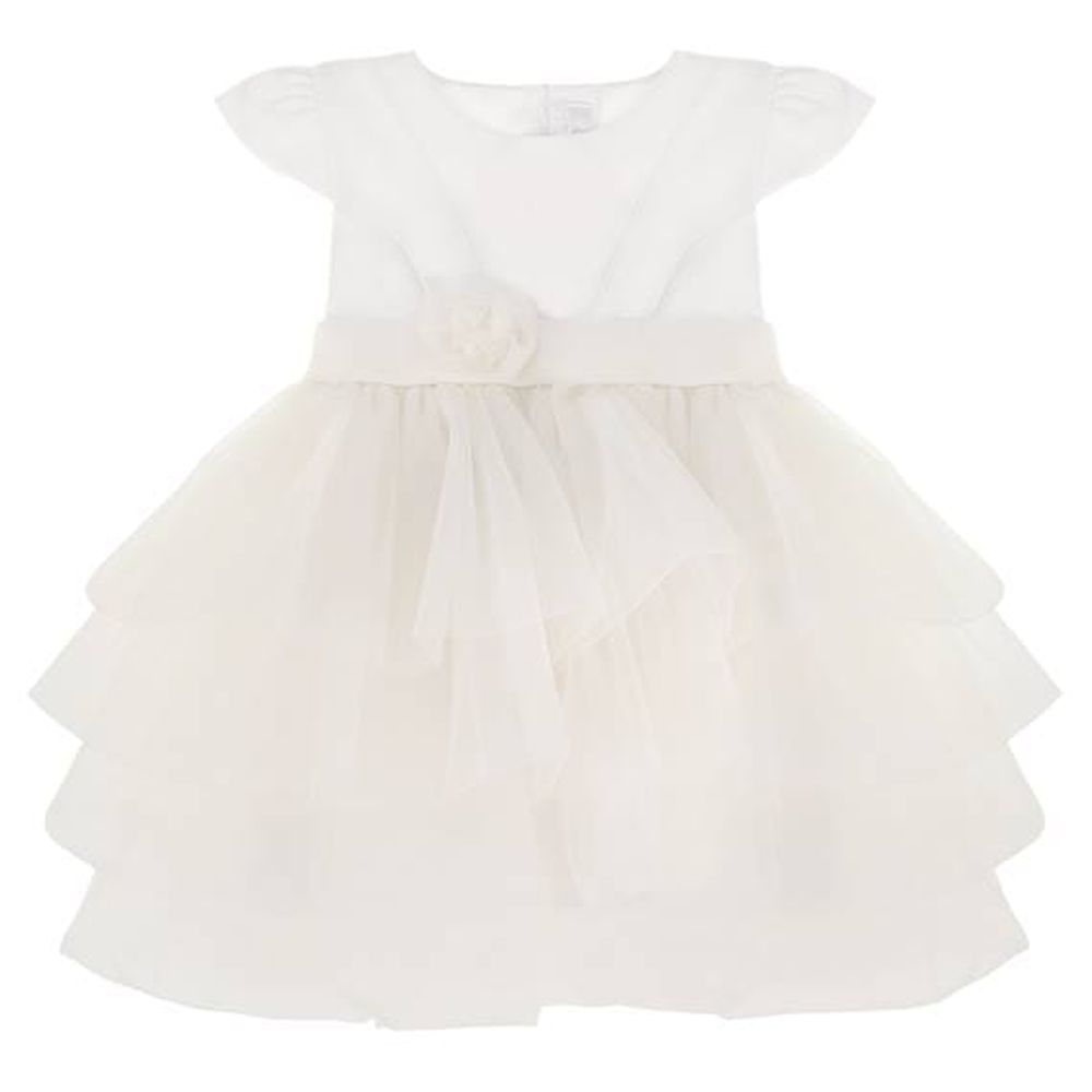 Sofija - Simona Occasion Wear Tulle Dress - Ivory