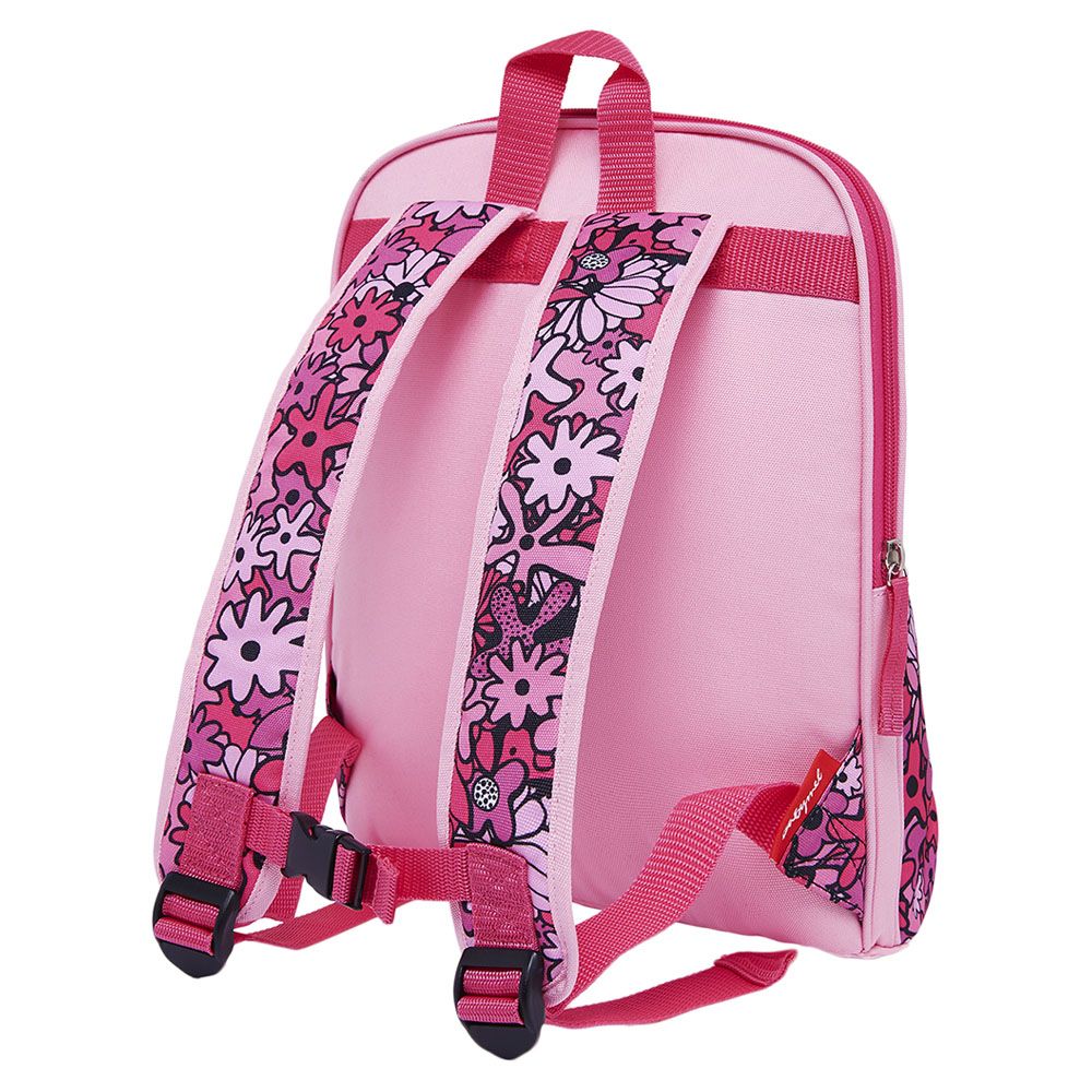 ZIP & ZOE - Midi Kid's Backpack - Floral Pink