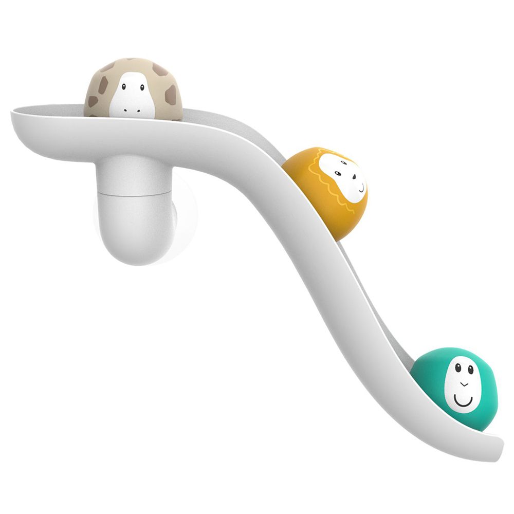 Matchstick Monkey - Bathtime Slide Set - White