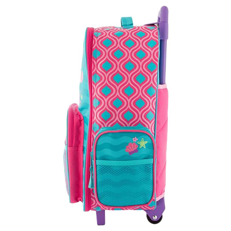 Stephen Joseph - Classic Trolley Bag - 18-inch - Pink/ Green