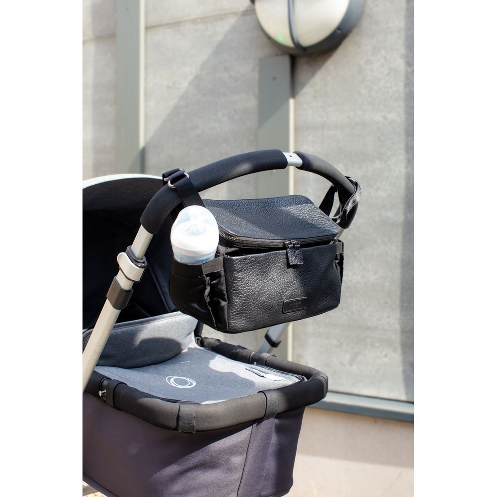 Storksak - Alyssa Stroller Bag - Black/Gunmetal