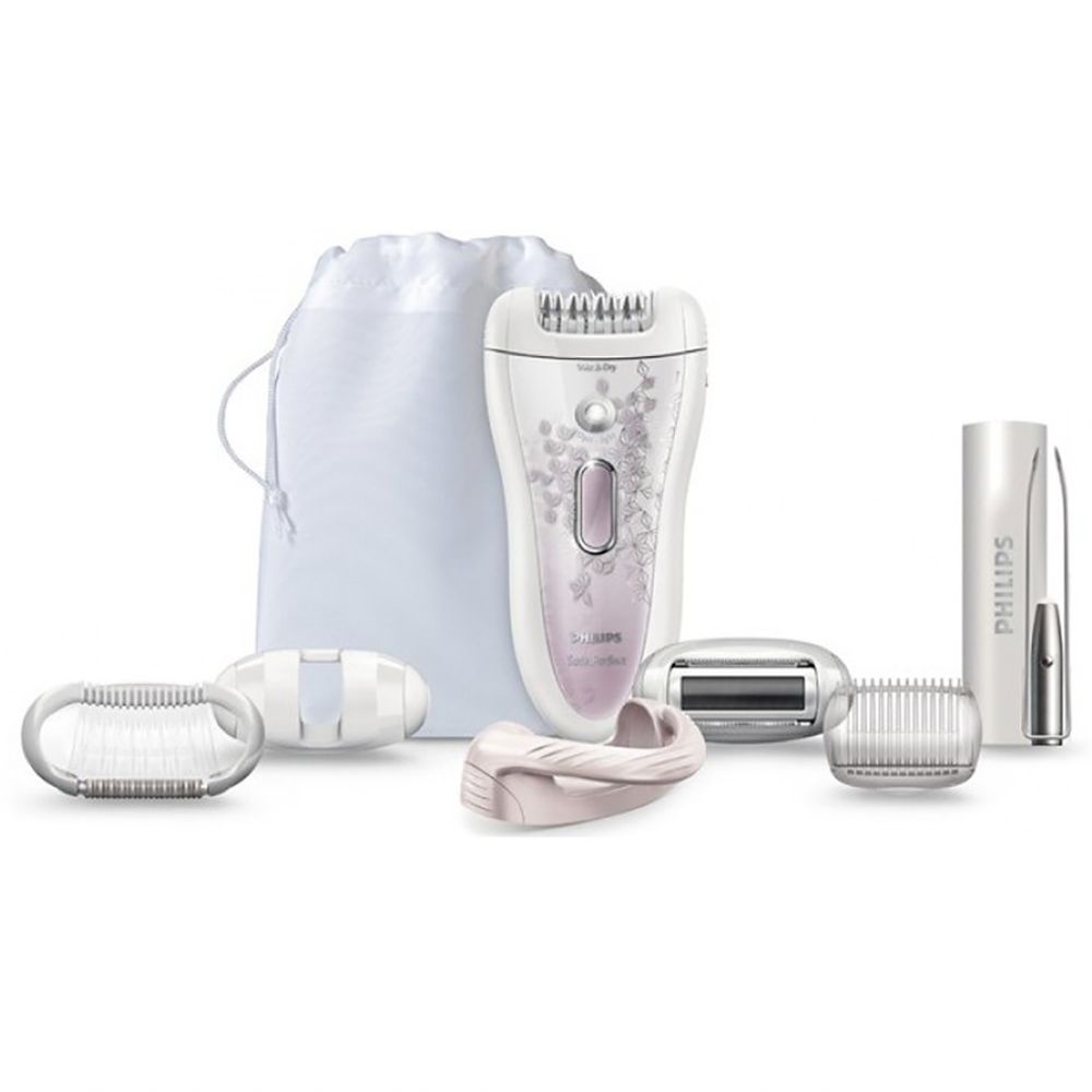 Philips - Satinelle High End Wet & Dry Epilator HP6583/60