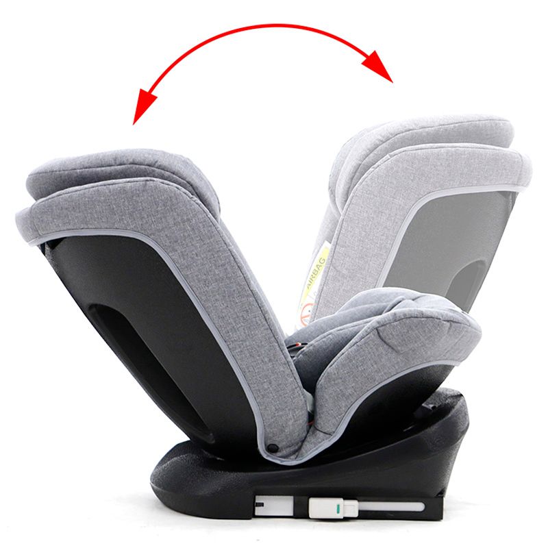 Asalvo - Global Fix Car Seat 360 Isofix G0+/1/2/3 - Grey